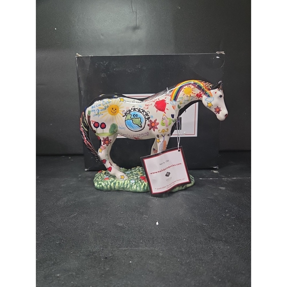 Trail of Painted Ponies Children's Prayer Pony Figurine, Westland #1586 Box/ Tag